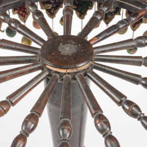 Detail of Spinning Wheel Spokes